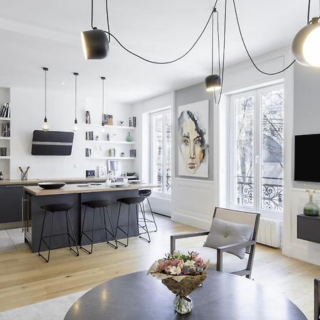 L'Aubelyne - Chic T2 Quartier Prefecture Appartement Lyon Buitenkant foto