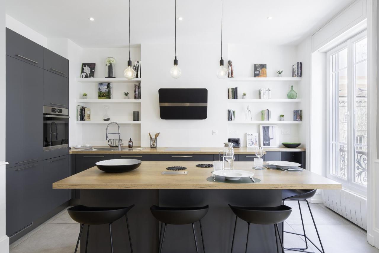 L'Aubelyne - Chic T2 Quartier Prefecture Appartement Lyon Buitenkant foto