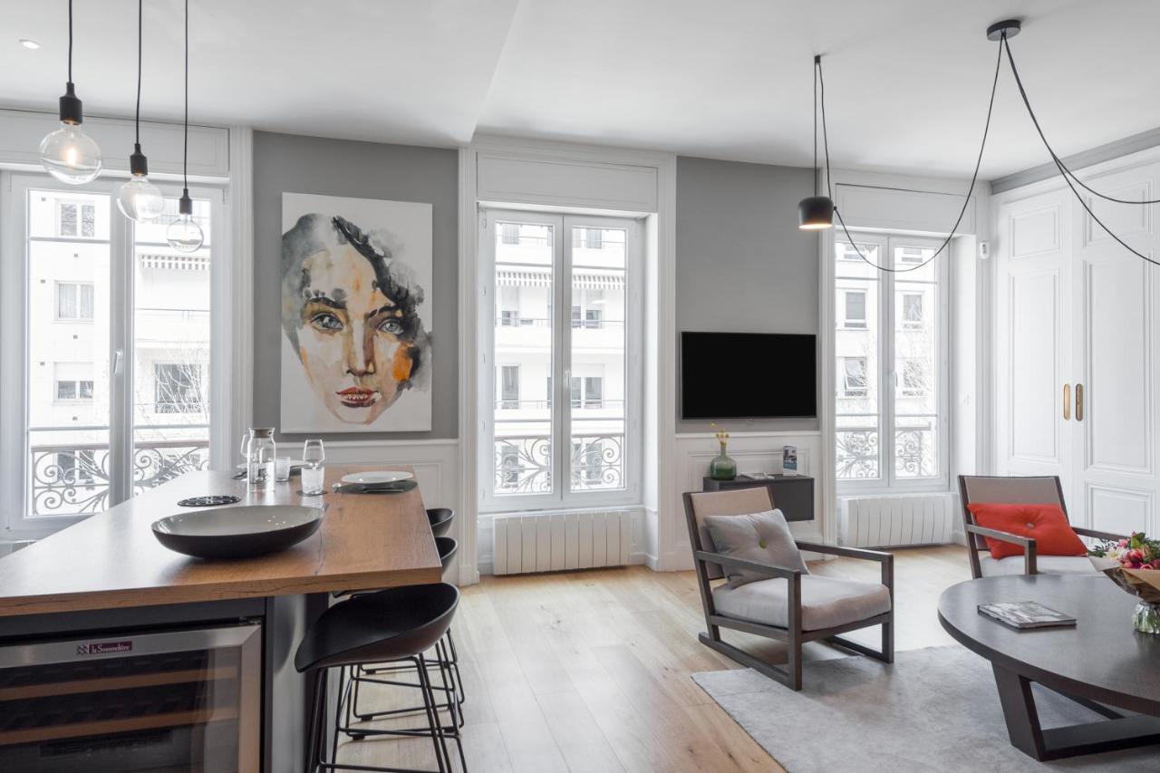 L'Aubelyne - Chic T2 Quartier Prefecture Appartement Lyon Buitenkant foto