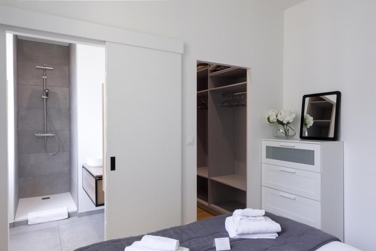 L'Aubelyne - Chic T2 Quartier Prefecture Appartement Lyon Buitenkant foto