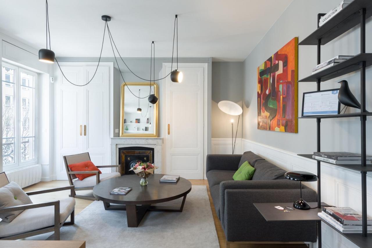 L'Aubelyne - Chic T2 Quartier Prefecture Appartement Lyon Buitenkant foto